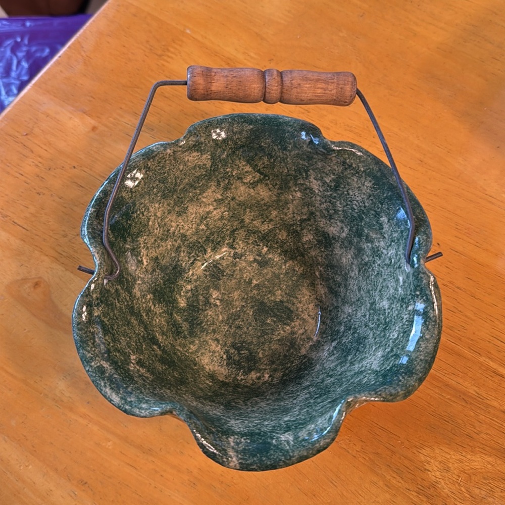 “Let it Snow” Snowman Bowl with Handle. New with tag - Picture 6 of 13